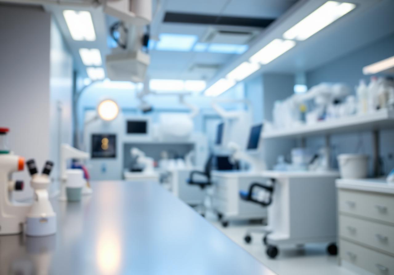 Modern medical laboratory